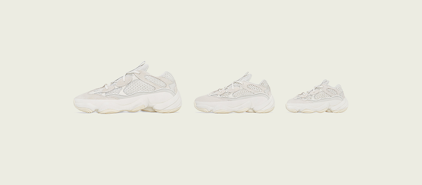 adidas Yeezy 500 ‘Bone White’ Release Information