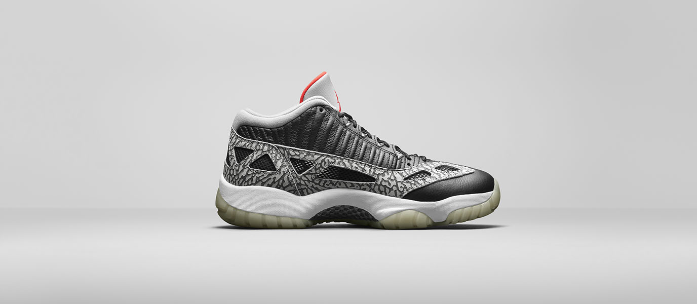 公式正規品!★AIR JORDAN 11 LOW BLACK CEMENT Air Jordan 11 Low IE Black Cement | Kixify Marketplace