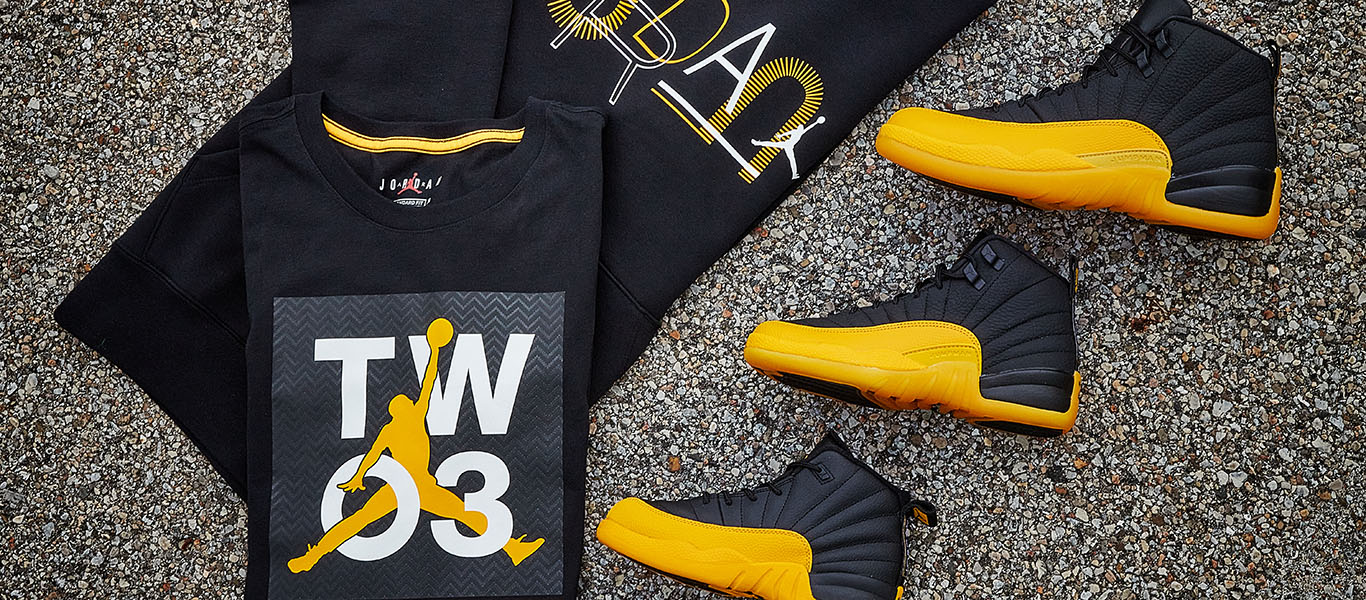 人気話題！Nike Air Jordan 12 Retro University Gold Jordan Air Jordan 12 Retro 