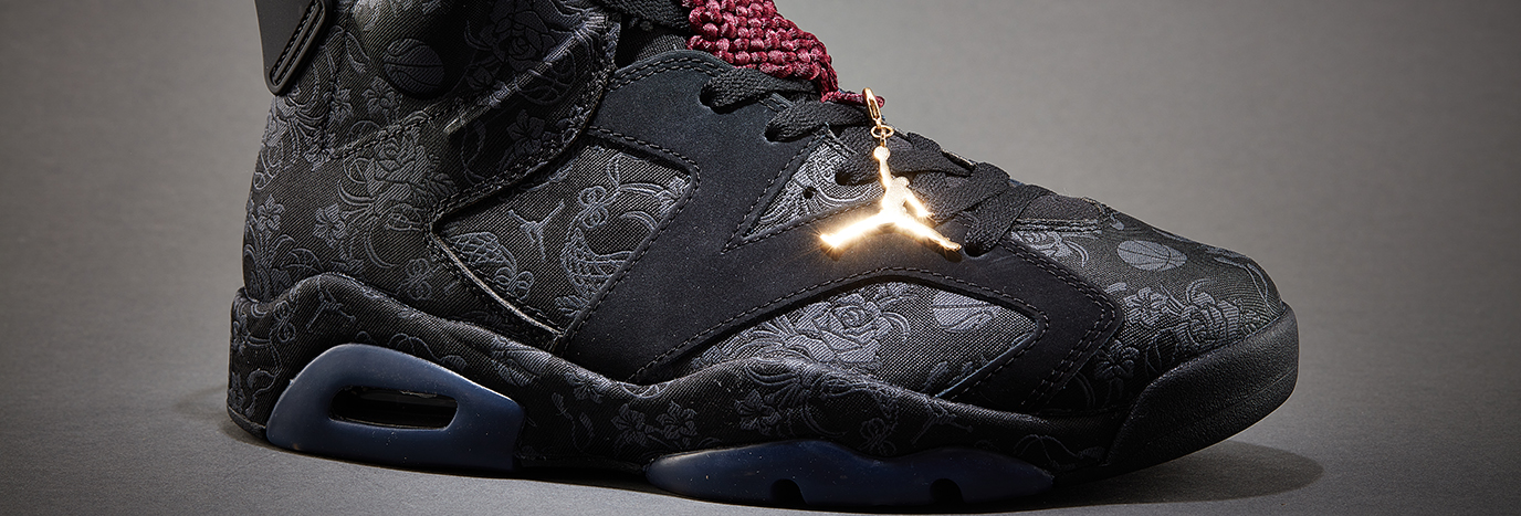 【NIKE】Jordan 6 Retro Singles Day Triple Black (W) Women Air Jordan 6 Retro Singles Day Triple Black Size 5.5