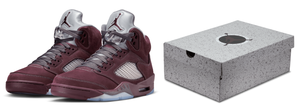 [未使用]AIR JORDAN 5 RETRO BURGUNDY Burgundy is Back with the Air Jordan 5 Retro - JD Sports US